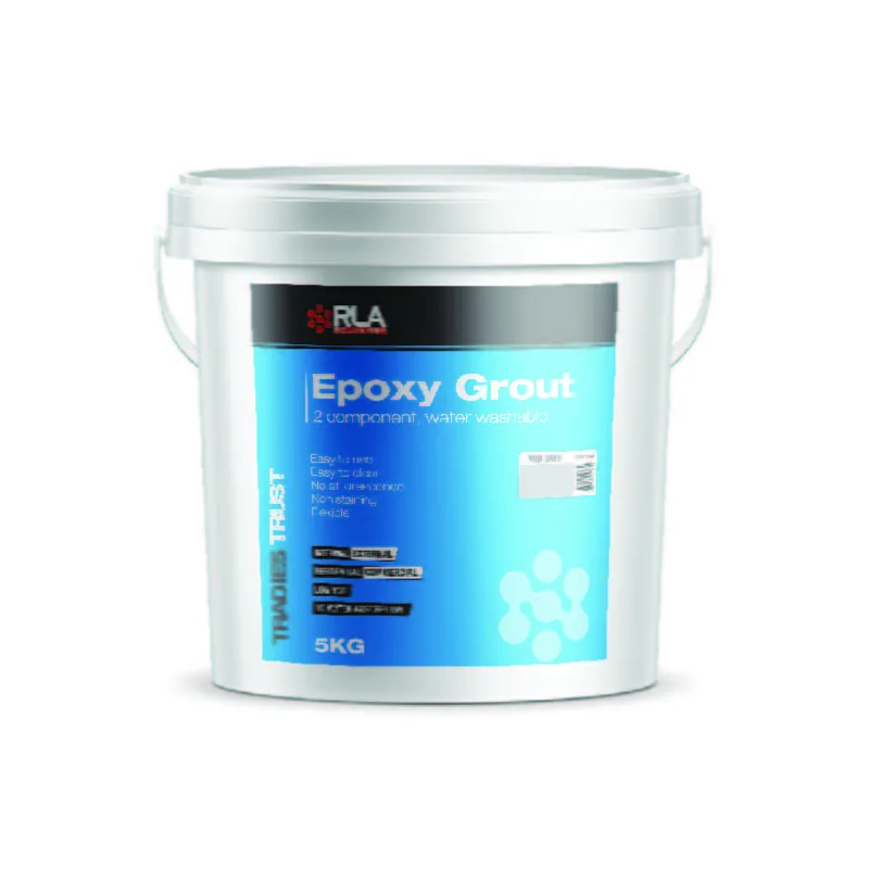 RLA Epoxy Grout two-part stain-resistant tile grout kit