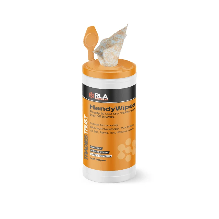 RLA Handy Wipes heavy-duty trade wipes tub